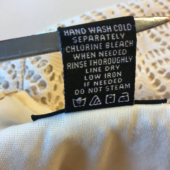 Lennie for Nina Leonard Lace Maxi Dress Womens XL Ivory - Picture 13 of 13